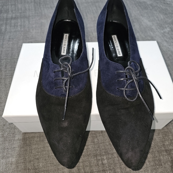 MANOLO BLAHNIK SUEDE - Picture 4 of 6